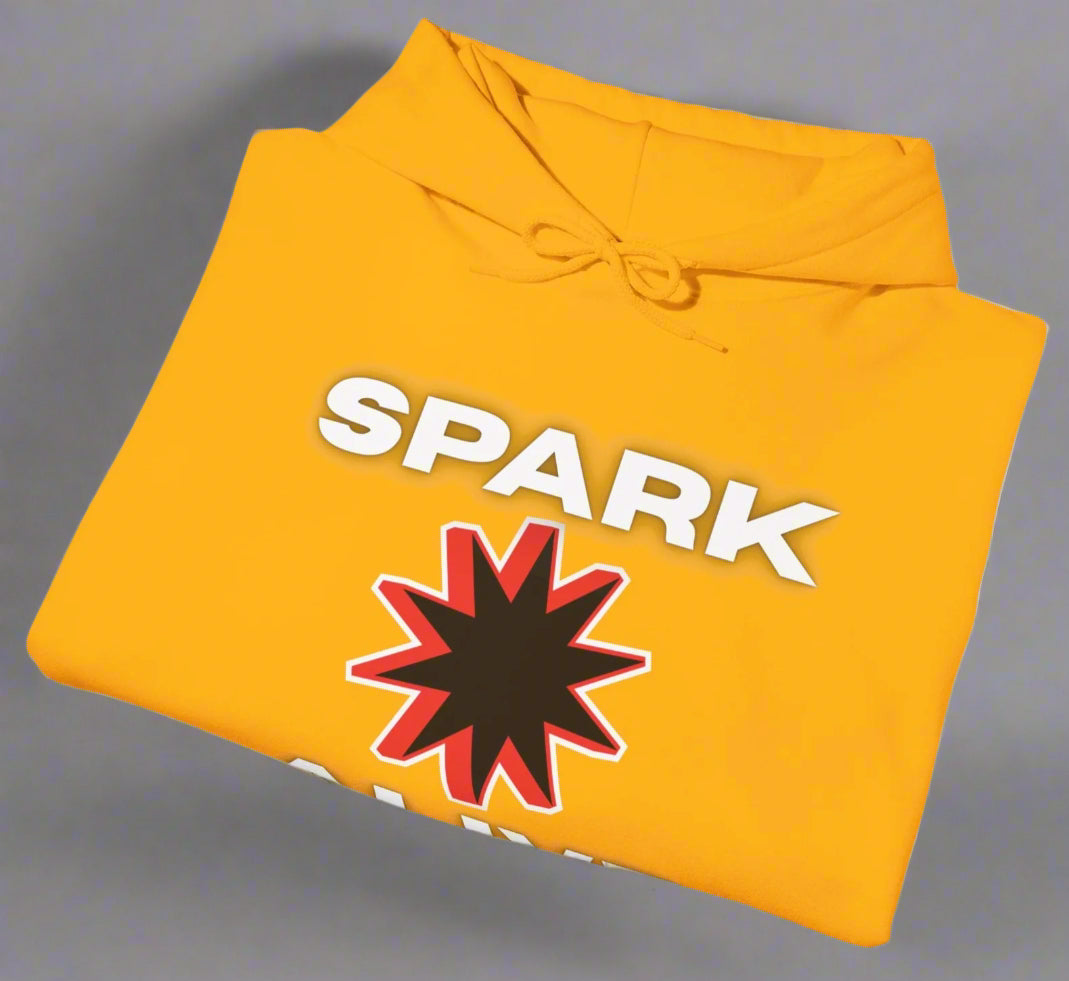 Conspi17Vibe Premium Hoodie -"Spark Alive Ignite Your Inner Fire"