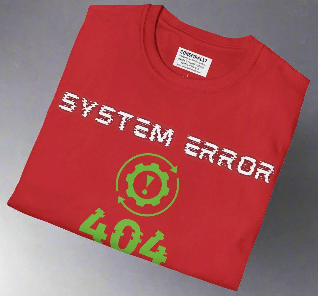 Conspi17Vibe Premium Tee - "System Error"