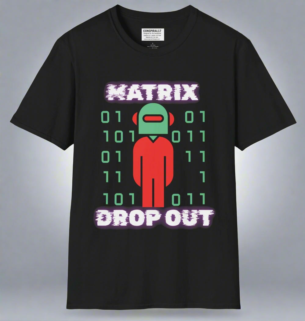 Conspi17Vibe Premium Tee - "Matrix Drop Out"