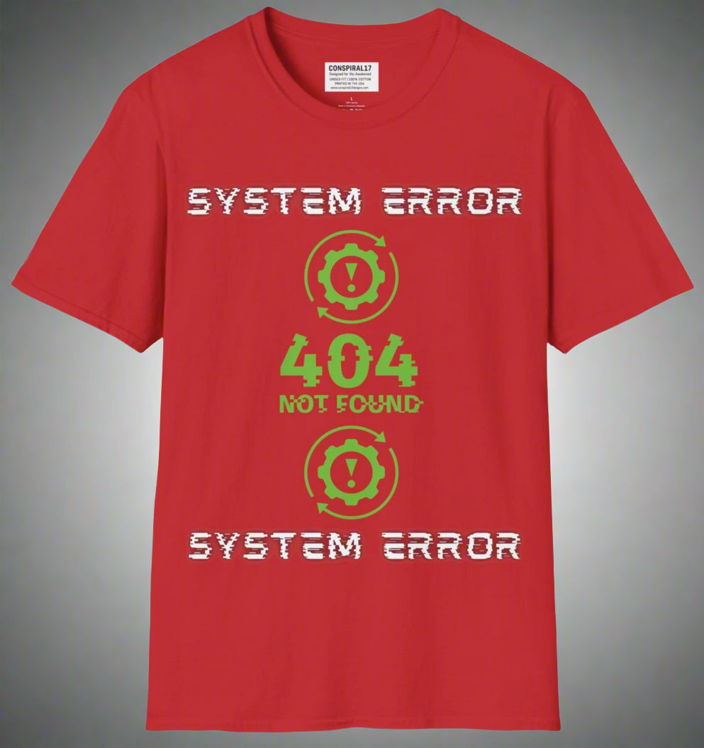 Conspi17Vibe Premium Tee - "System Error"