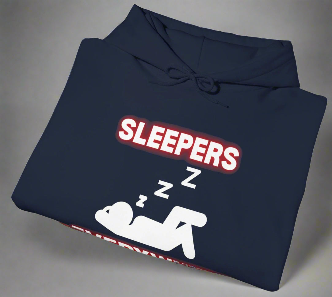 Conspi17Vibe Premium Hoodie -"Sleepers Everywhere"