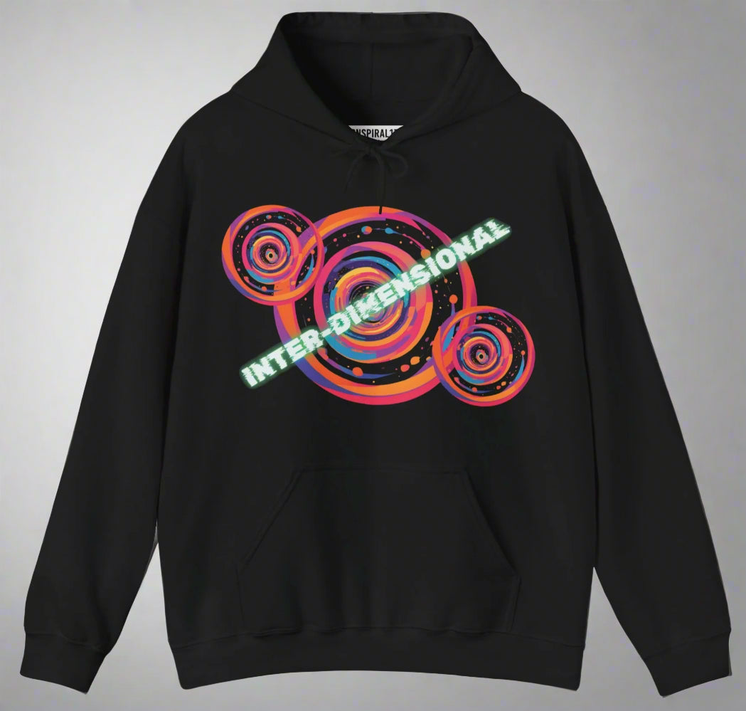 Conspi17Vibe Premium Hoodie -'We Are The Inter-Dimensional'