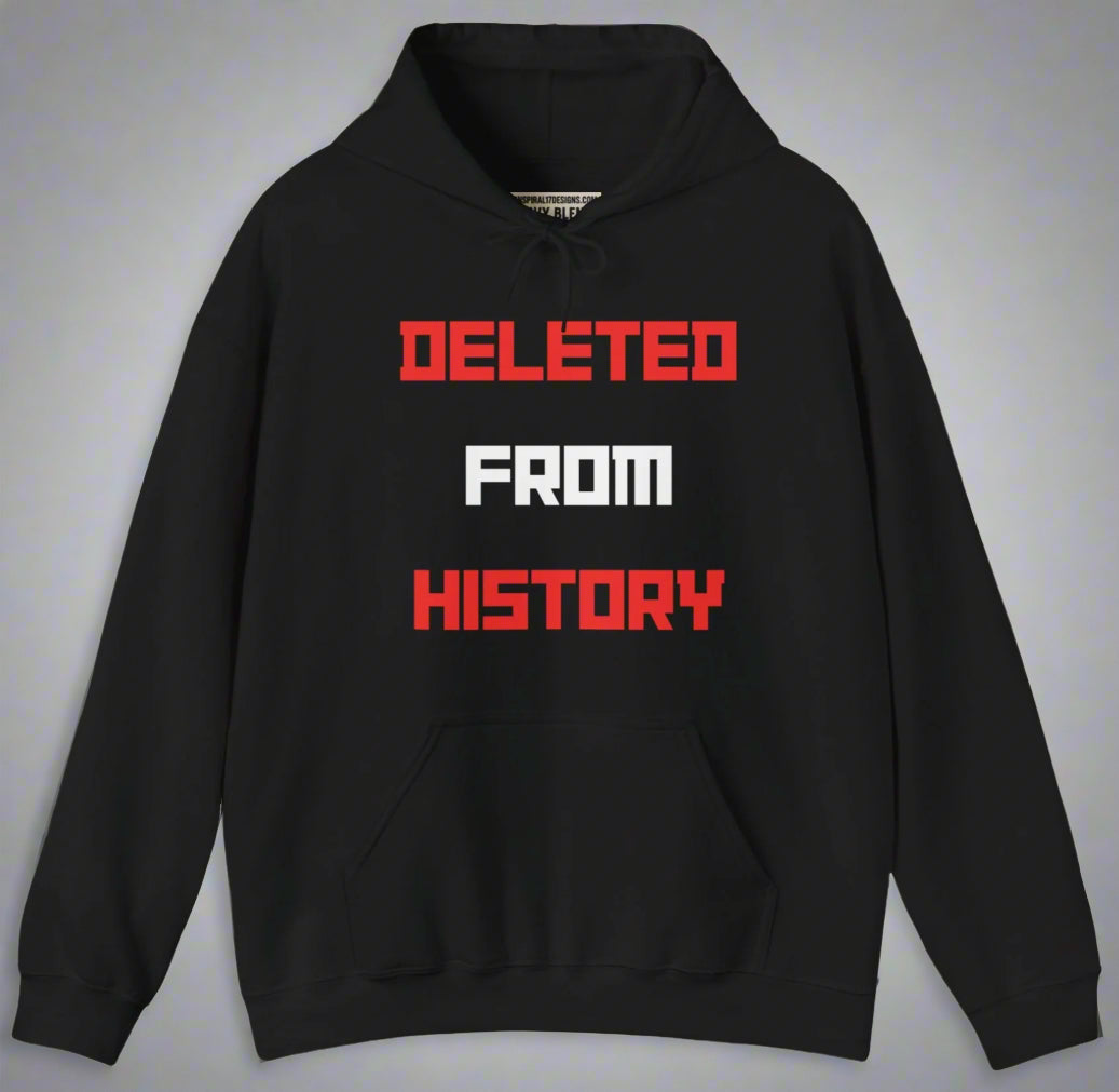 Conspi17Vibe Premium Hoodie - "DELETED FROM HISTORY"