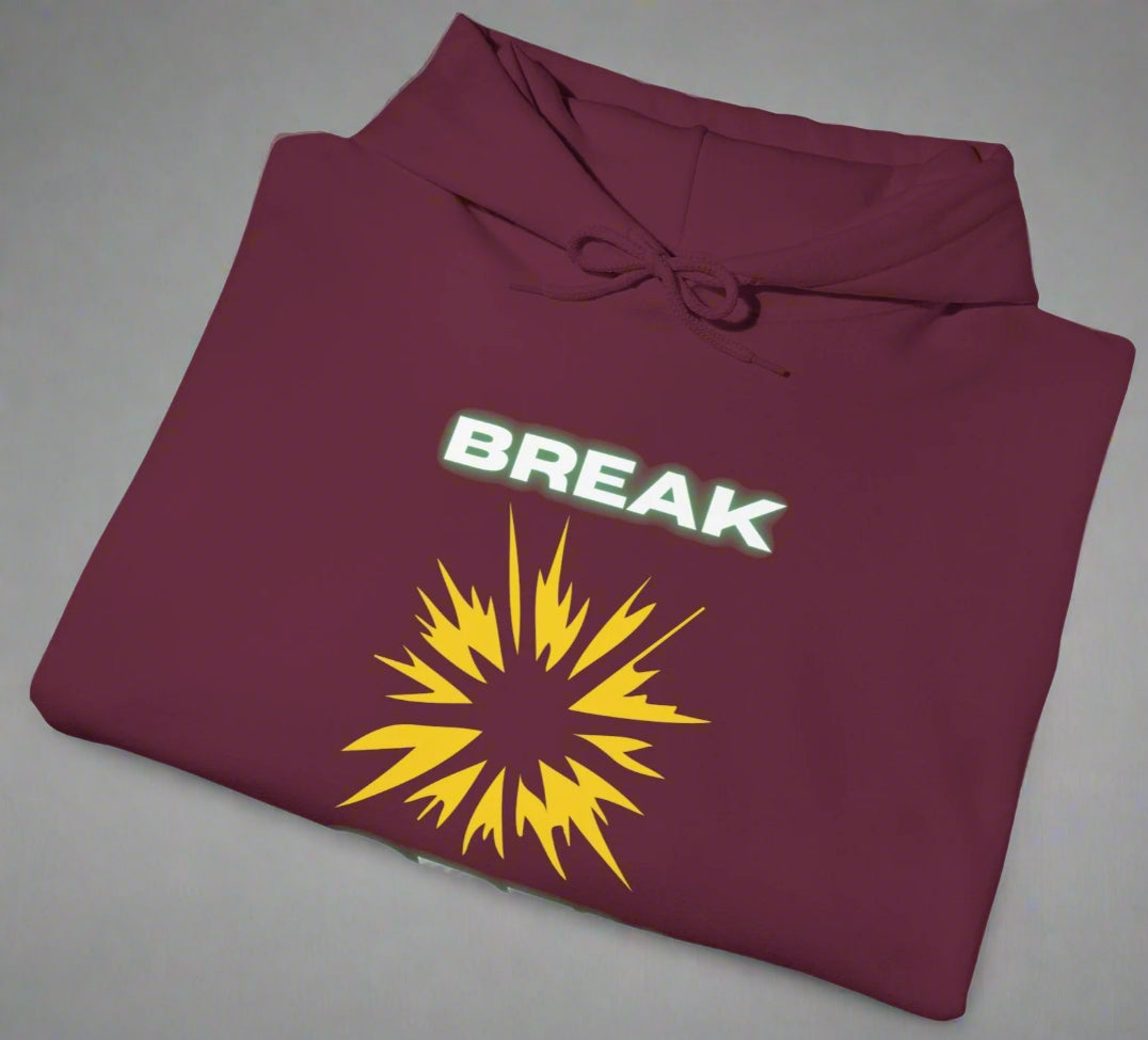 Conspi17Vibe Premium Hoodie -"Break Open Freedom Lies Within"