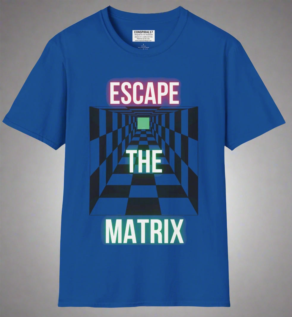 Conspi17Vibe Premium Tee - 'Escape The Matrix'