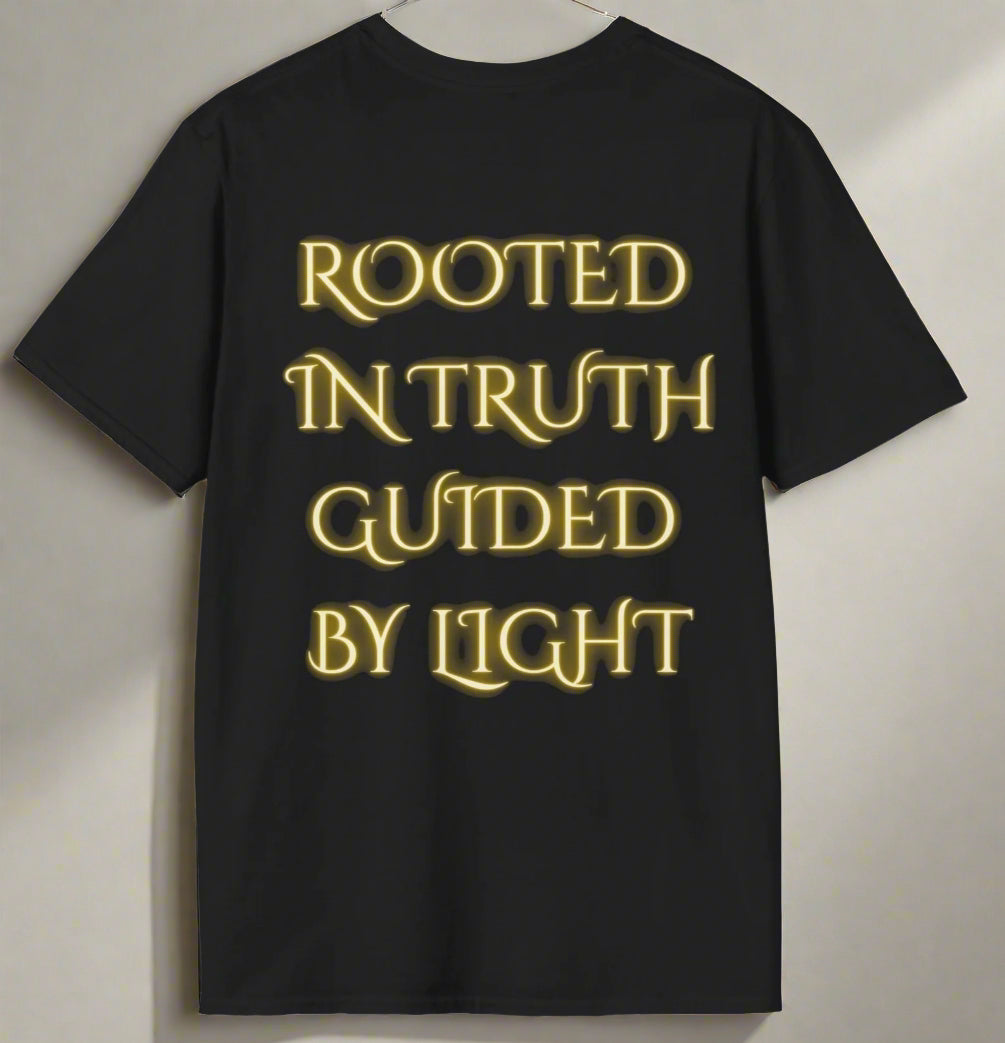 Conspi17Vibe Premium Tee - "Divine Feminine Rooted in Truth Guided by Light"