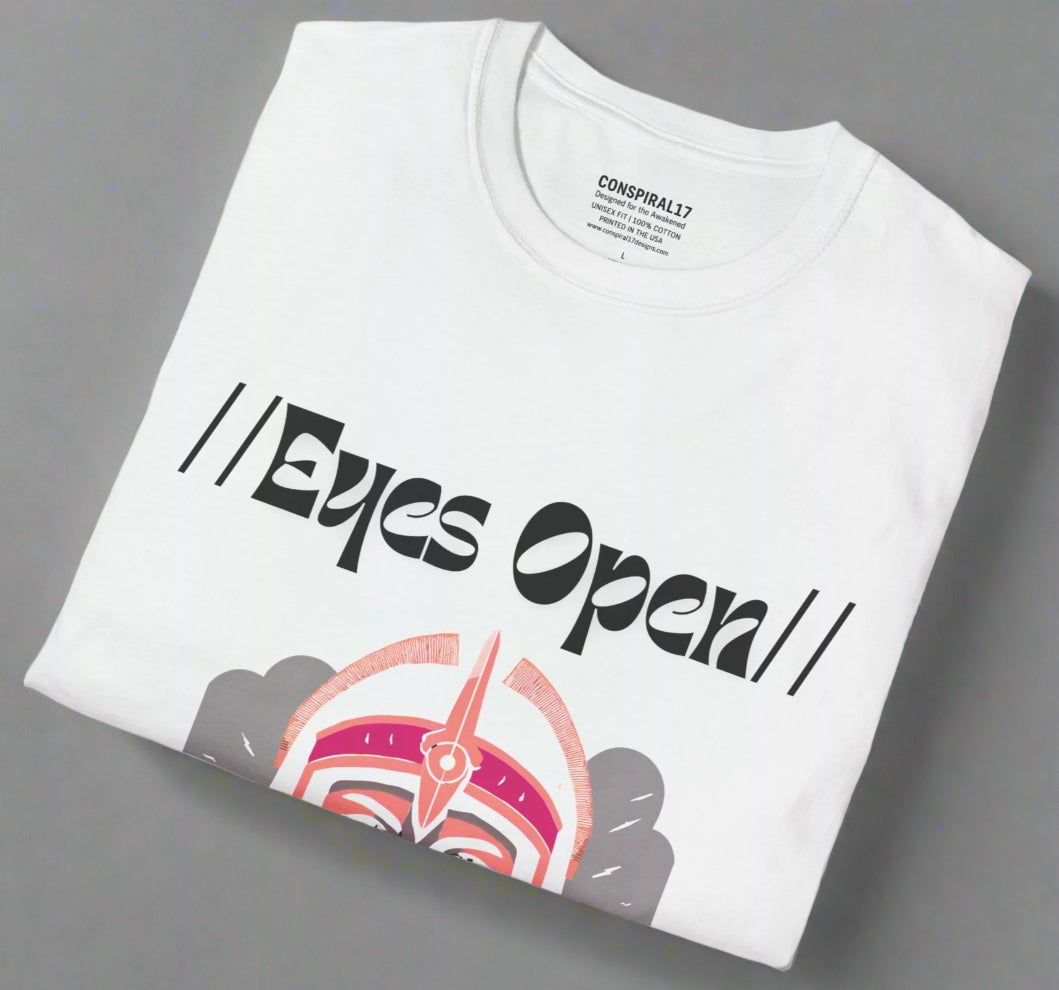 Conspi17Vibe Premium Tee - "Eyes Open Soul Armed Awakening Revolution"