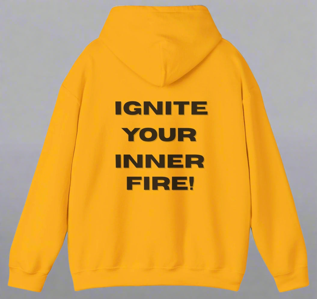 Conspi17Vibe Premium Hoodie -"Spark Alive Ignite Your Inner Fire"