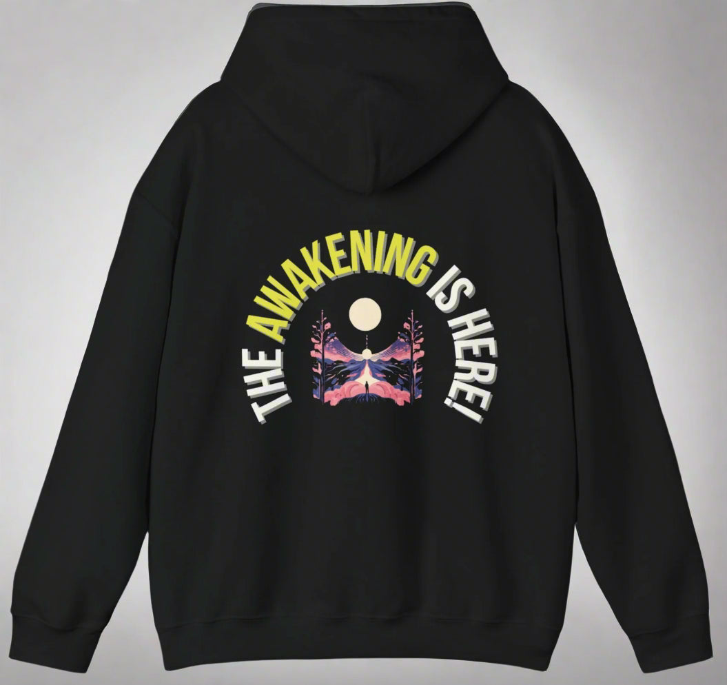 Conspi17Vibe Premium Hoodie -'The Awakening is Here'