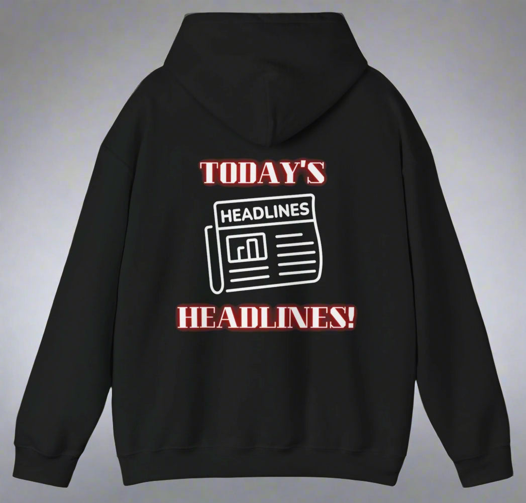 Conspi17Vibe Premium Hoodie - "Yesterday's Conspiracies & Today's Headlines"