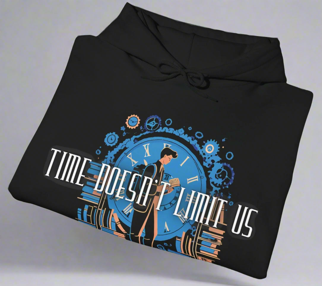 Conspi17Vibe Premium Hoodie -"Time Doesn't Limit Us"