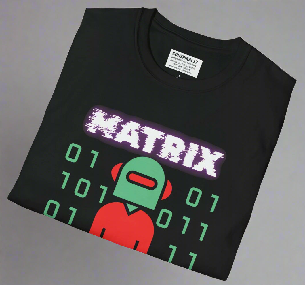 Conspi17Vibe Premium Tee - "Matrix Drop Out"