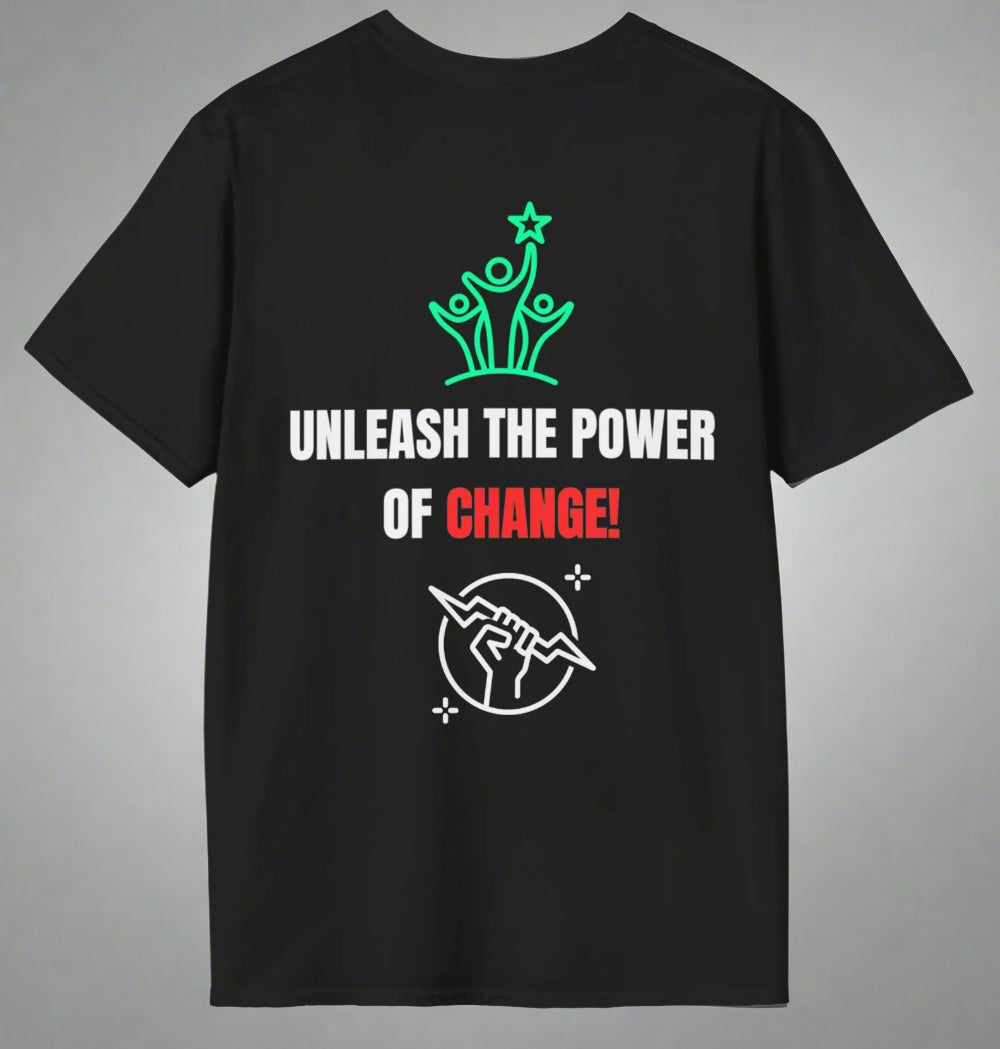 Conspi17Vibe Premium Tee - "Make the World Great Again, Unleash the Power of Change"