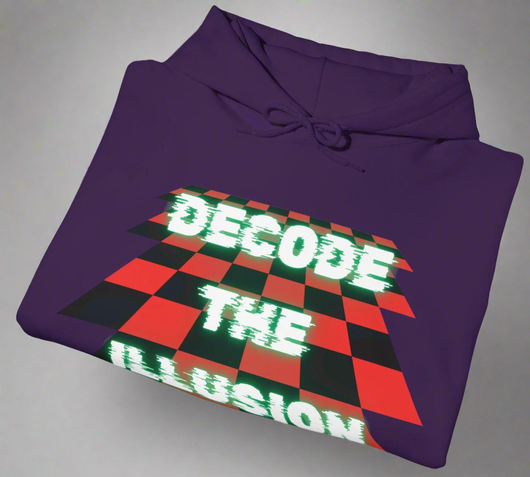 Conspi17Vibe Premium Hoodie - "DECODE THE ILLUSION"