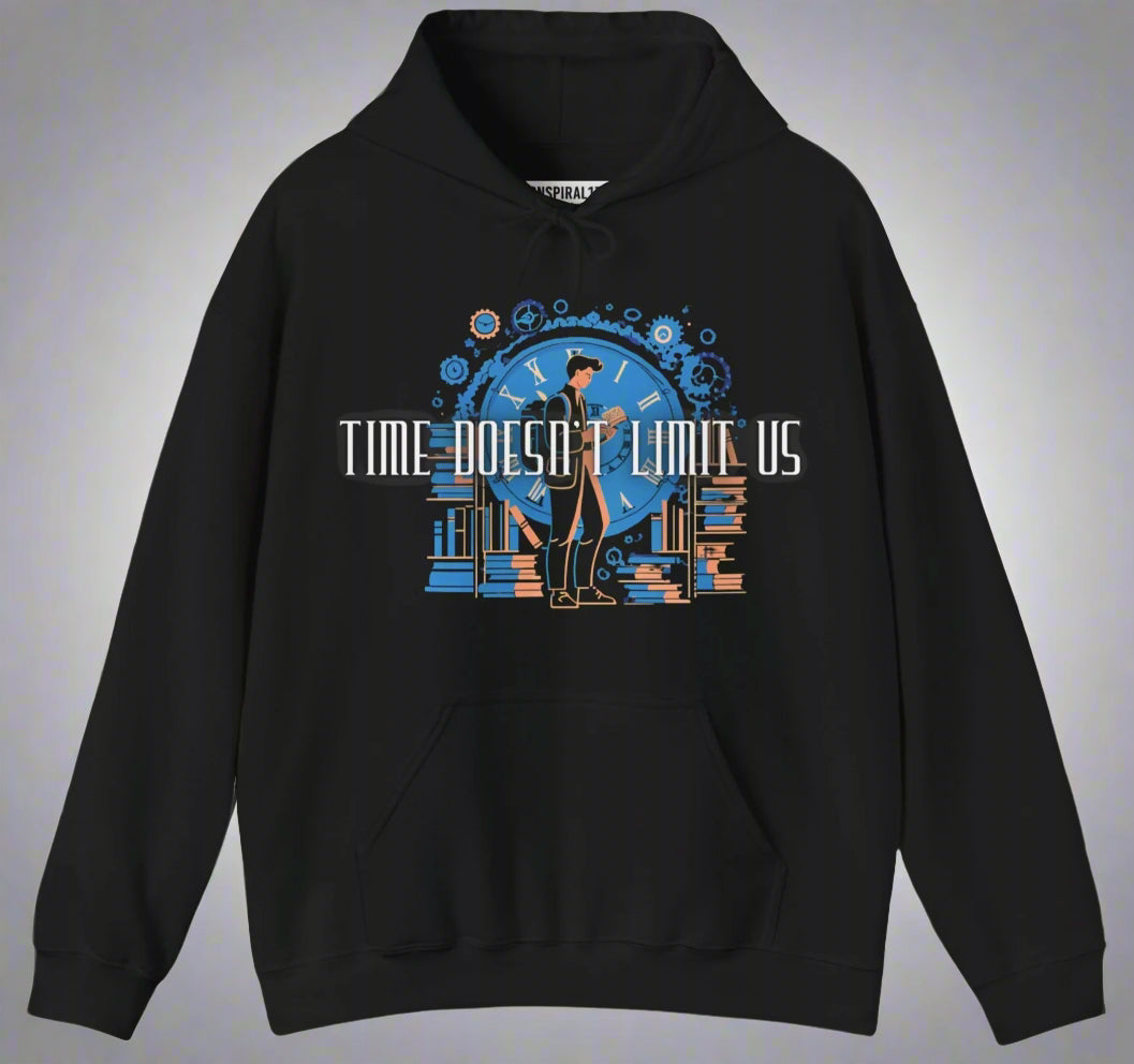 Conspi17Vibe Premium Hoodie -"Time Doesn't Limit Us"