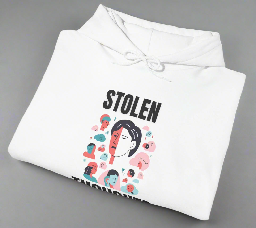 Premium Hoodie - Conspi17Vibe 'Stolen Thoughts'