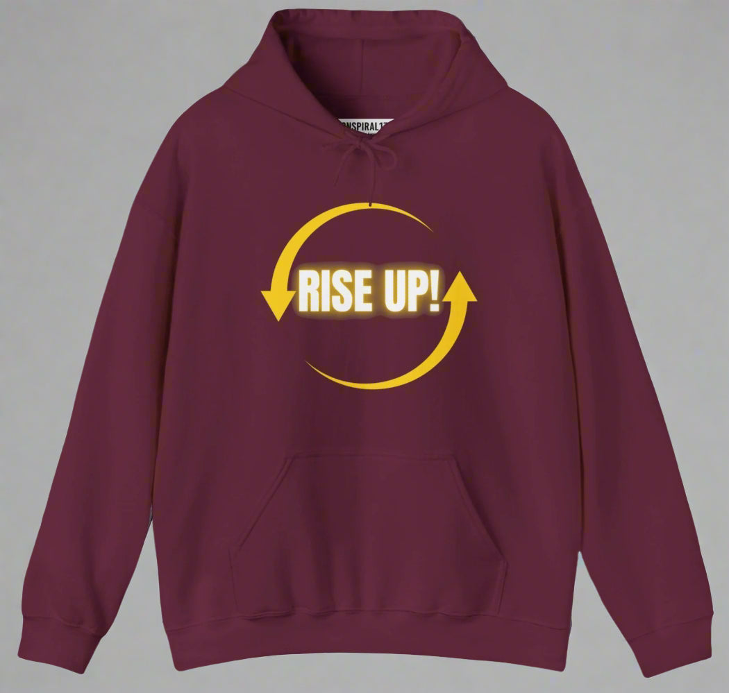 Conspi17Vibe Premium Hoodie - "Rise Up Embrace Your Light"