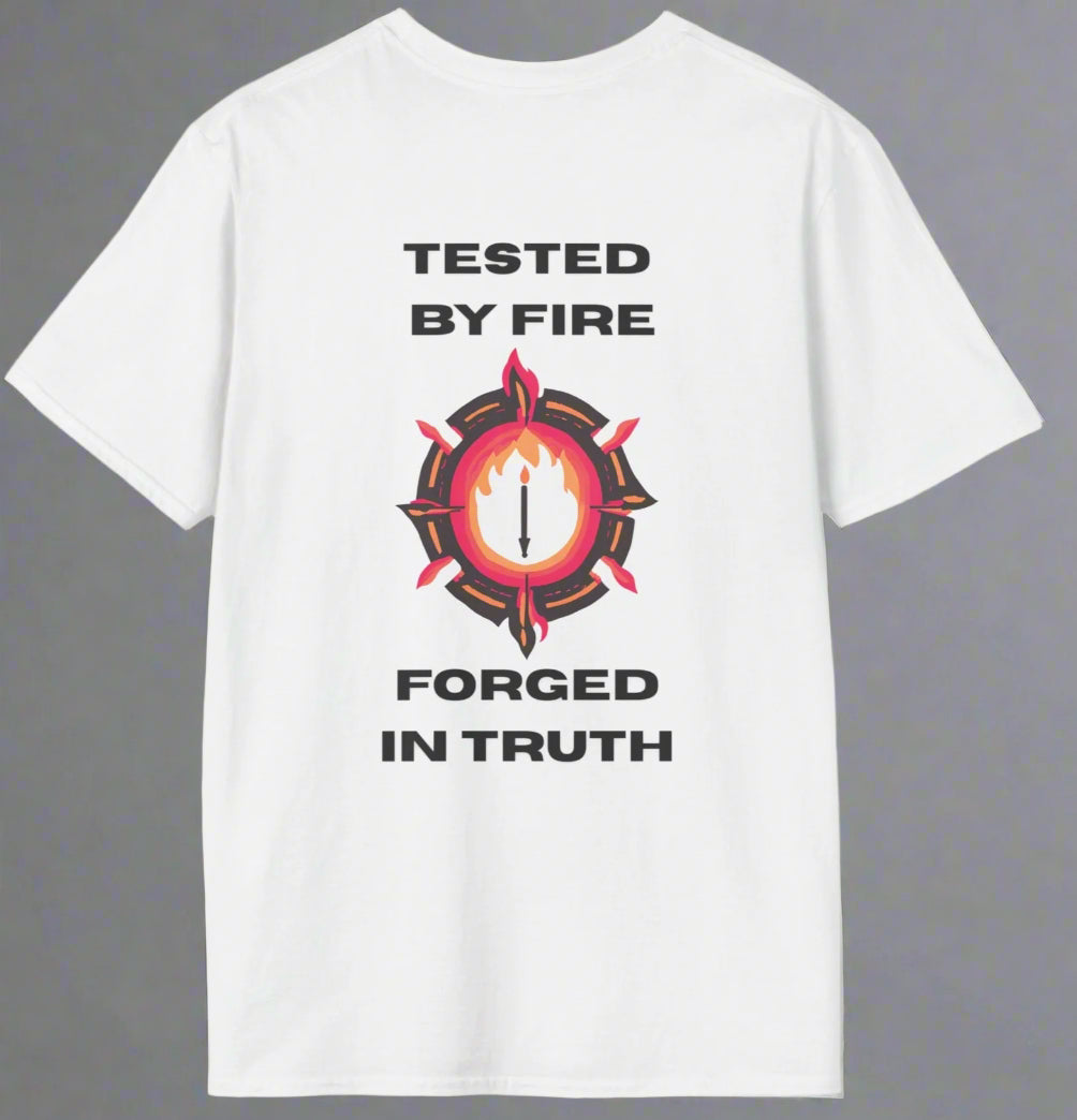Conspi17Vibe Premium Tee - "Awake Aware Free Tested By Fire Forged in Truth"