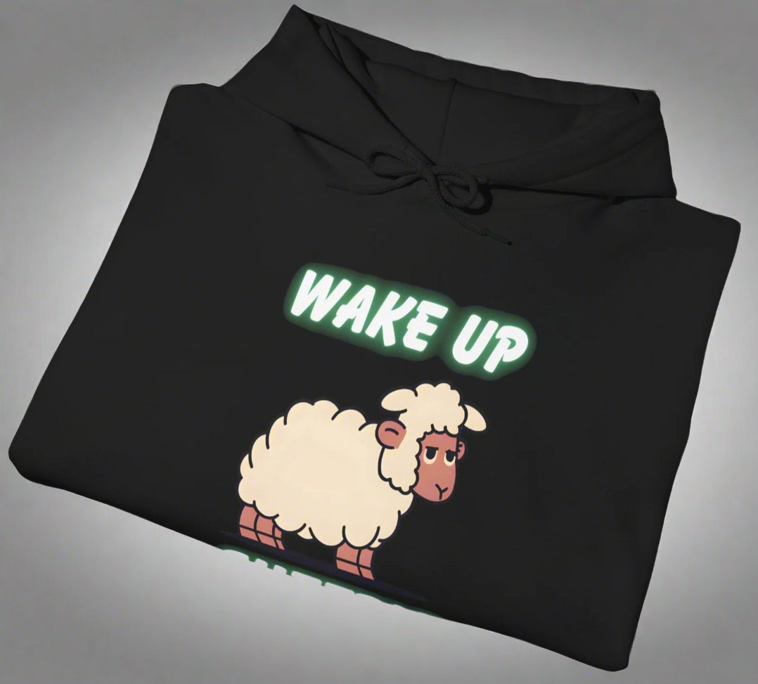 Conspi17Vibe Premium Hoodie - 'Wake up Sheeple'