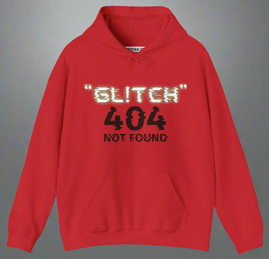 Conspi17Vibe Premium Hoodie - "404 Not Found Reality Glitch Detected"