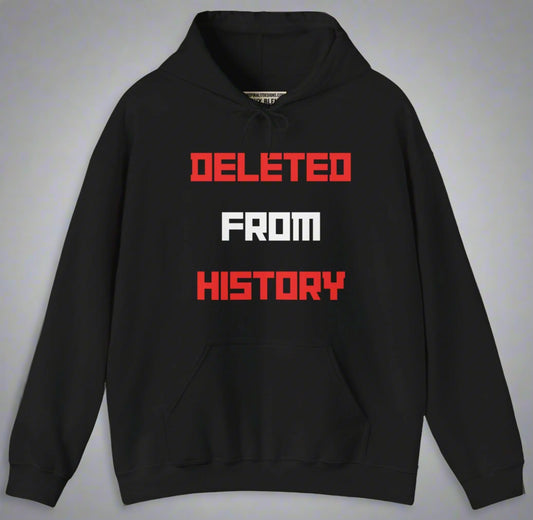 Conspi17Vibe Premium Hoodie - "DELETED FROM HISTORY"