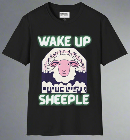 Conspi17Vibe Premium Tee - "Wake up Sheeple"