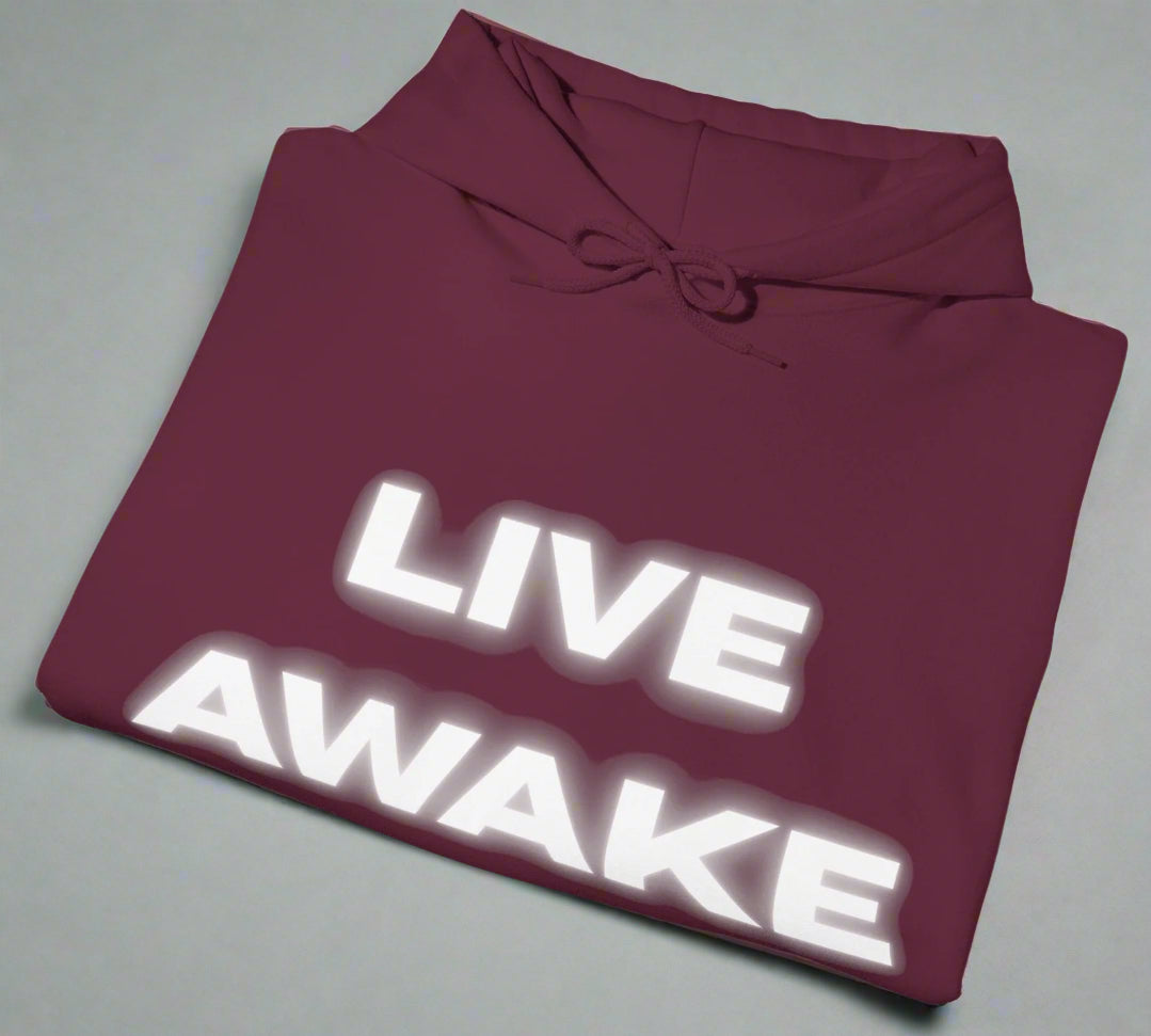 Conspi17Vibe Premium Hoodie -"Live Awake"