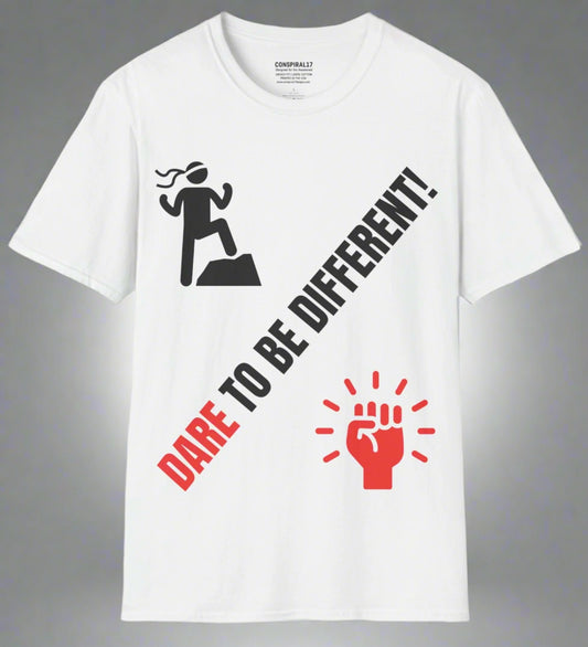 Conspi17Vibe Premium Tee -"Dare to Be Different"