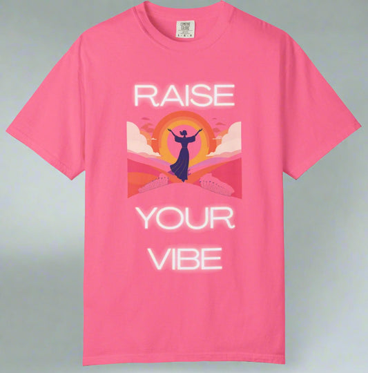 Conspi17Vibe Premium Tee - "Raise Your Vibe The Universe Is Listening"