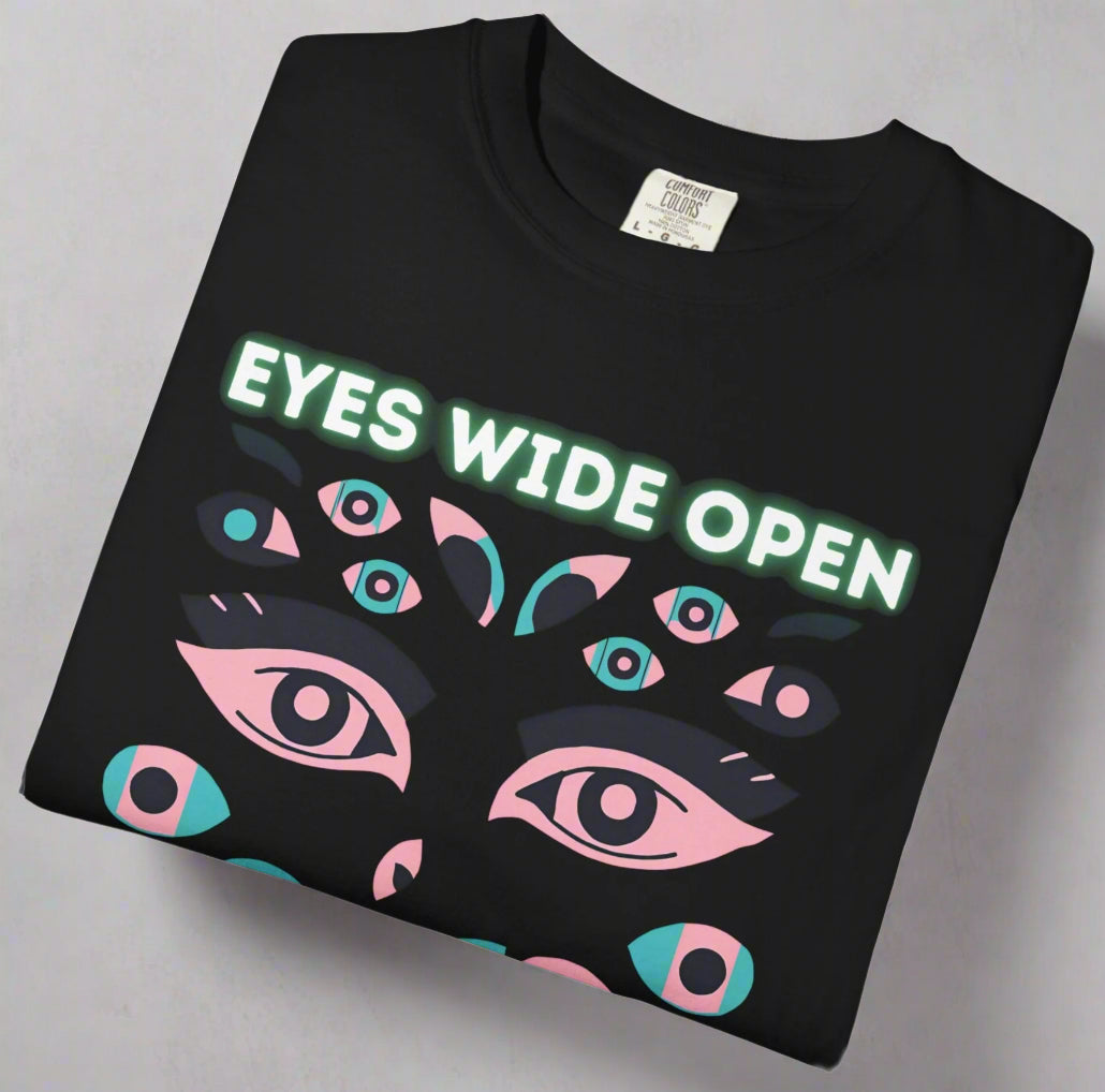 Conspi17Vibe Premium Tee - "Eyes Wide Open"