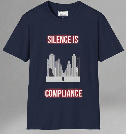 Conspi17Vibe Premium Tee - 'Silence is compliance, ill speak even if my voice shakes'