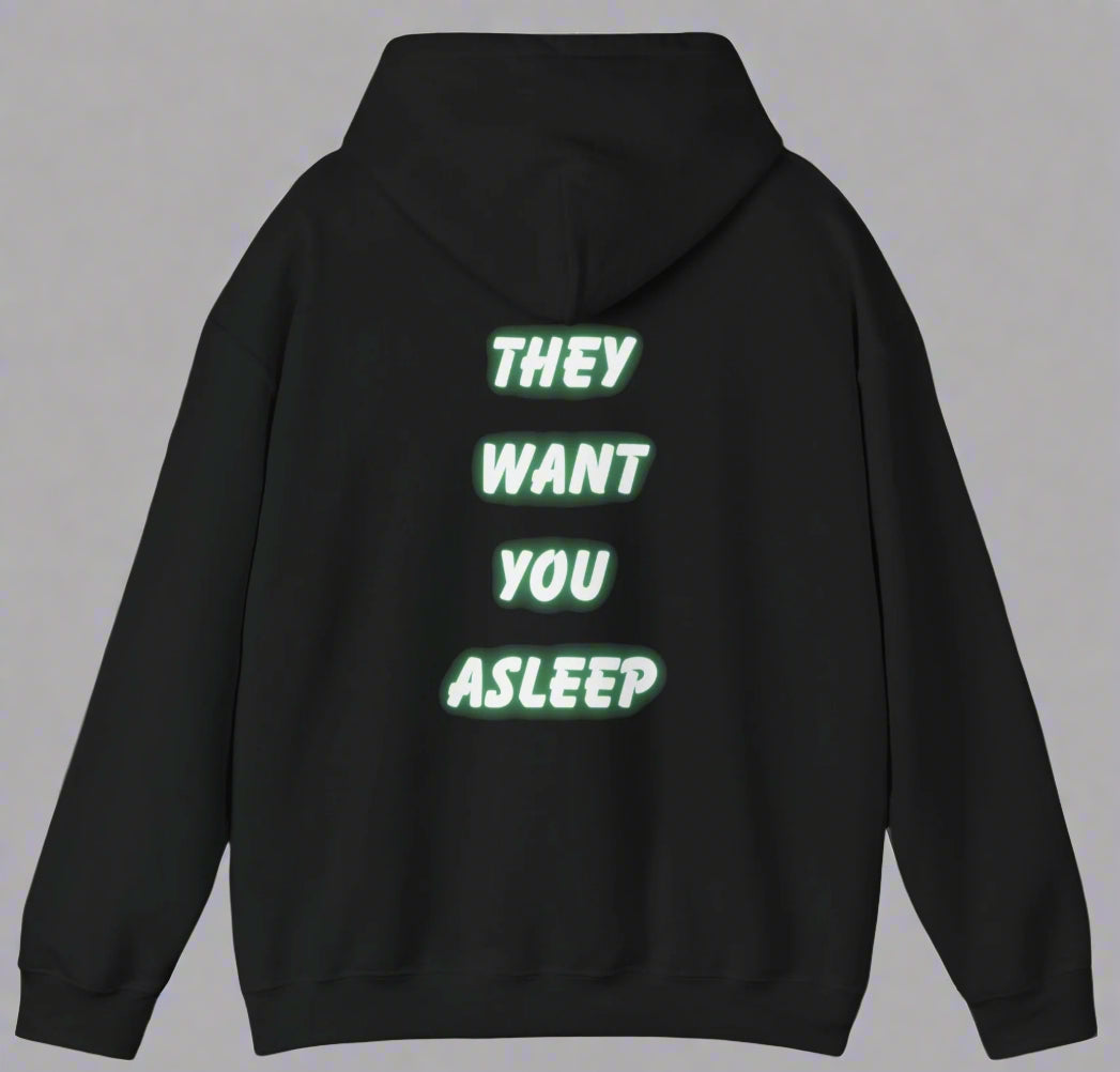 Conspi17Vibe Premium Hoodie - 'Wake up Sheeple'