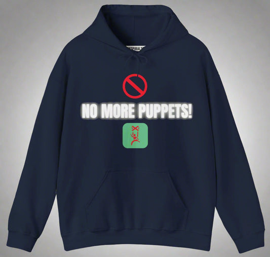 Conspi17Vibe Premium Hoodie - "No More Puppets Cut Your Strings"