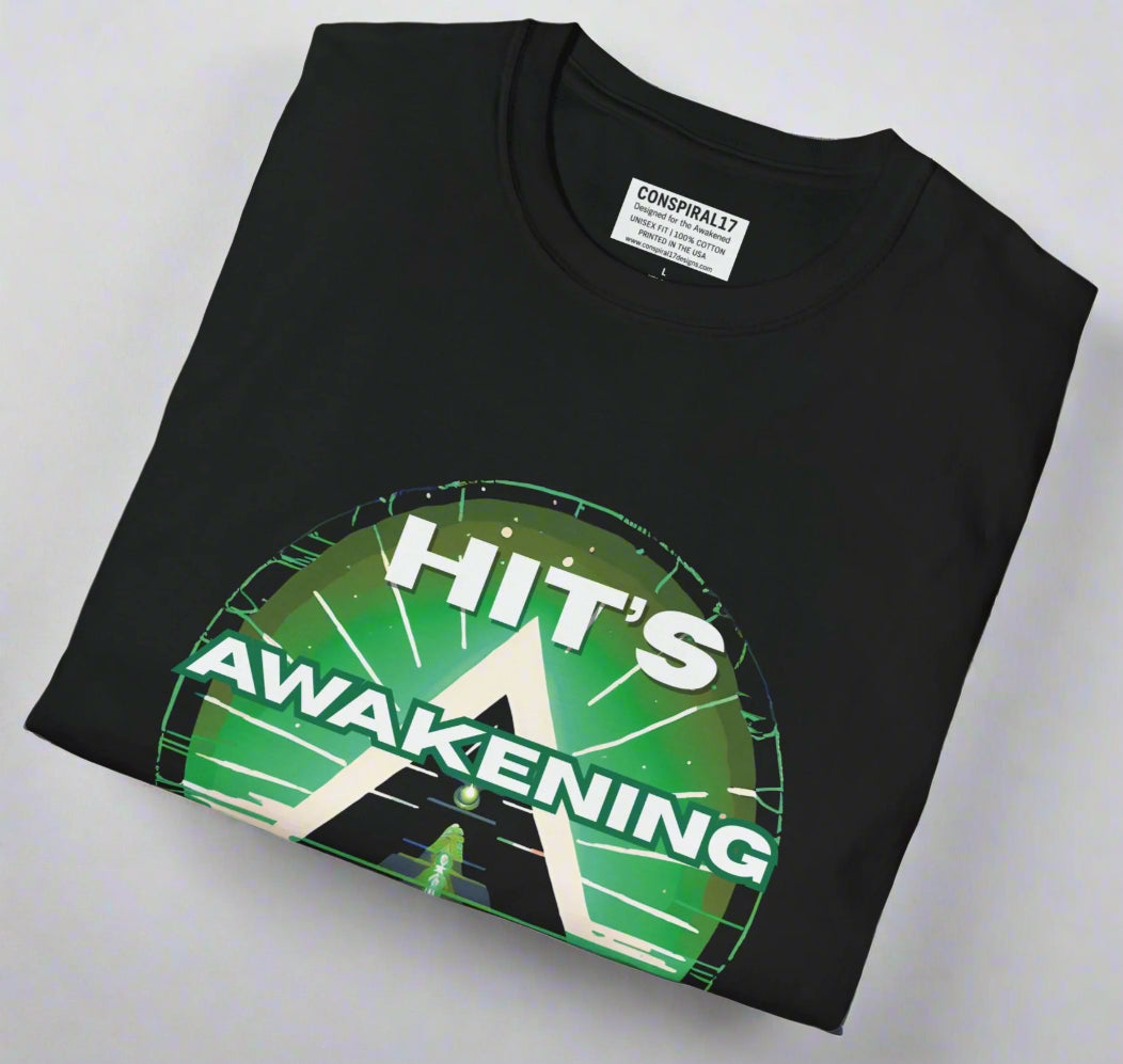 Conspi17Vibe Premium Tee - "Awakening Hits Hard"